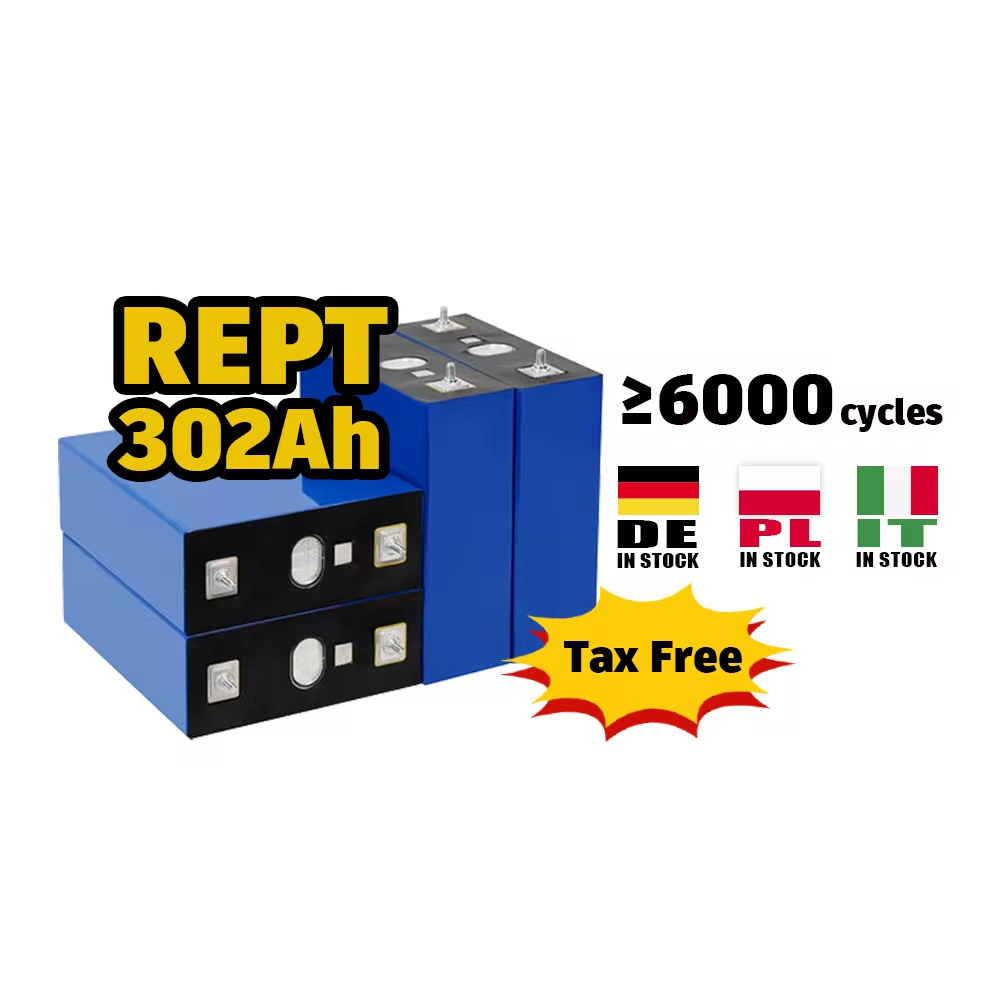 REPT 302AH LiFePO4 Battery Cells - Brand New Grade A with QR Code