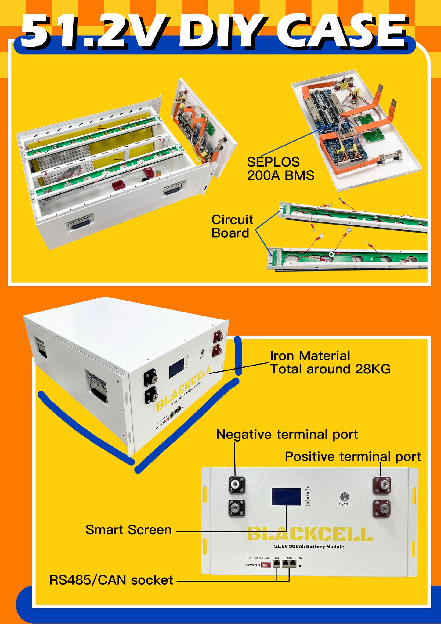 16 Pcs REPT 280Ah batteries with One 16S battery Case from China Warehouse by sea transport - around 8 weeks