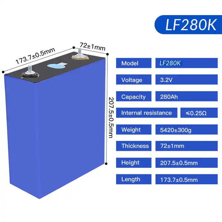 EVE New Model Top High Capacity LF280K 315AH LiFePO4 Battery Cells - Brand New Grade A with Original QR Code