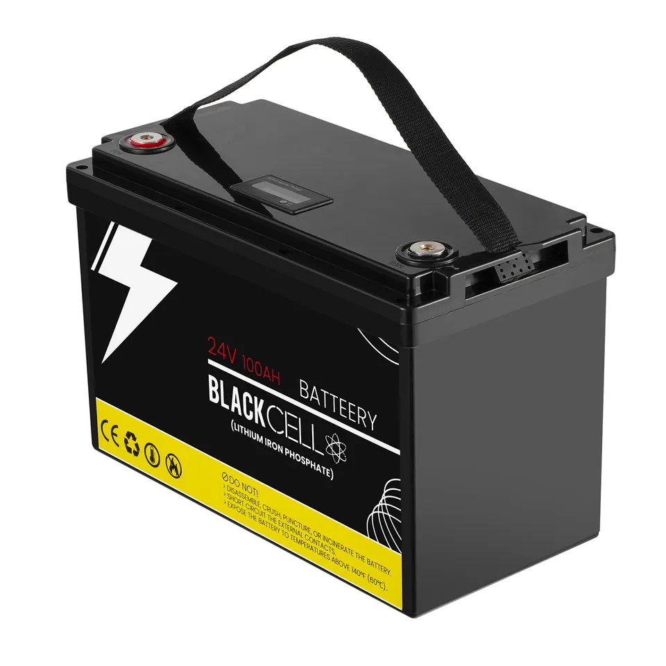 BLACKCELL 25.6V 100AH LiFePo4 Battery Pack