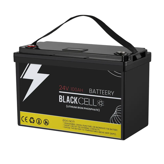 BLACKCELL 25.6V 100AH LiFePo4 Battery Pack