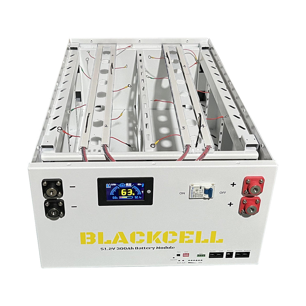 Blackcell Server Rack DIY JK BMS batteries battery BOX stackable type for 16 PCS 280Ah 302Ah LiFePO4 Battery Box - From EU warehouse