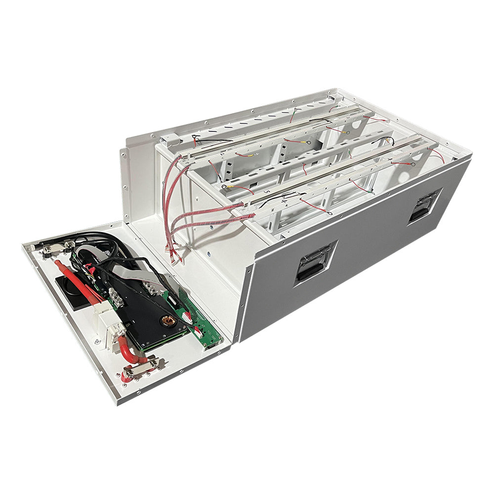 Blackcell Server Rack DIY JK BMS batteries battery BOX stackable type for 16 PCS 280Ah 302Ah LiFePO4 Battery Box - From EU warehouse